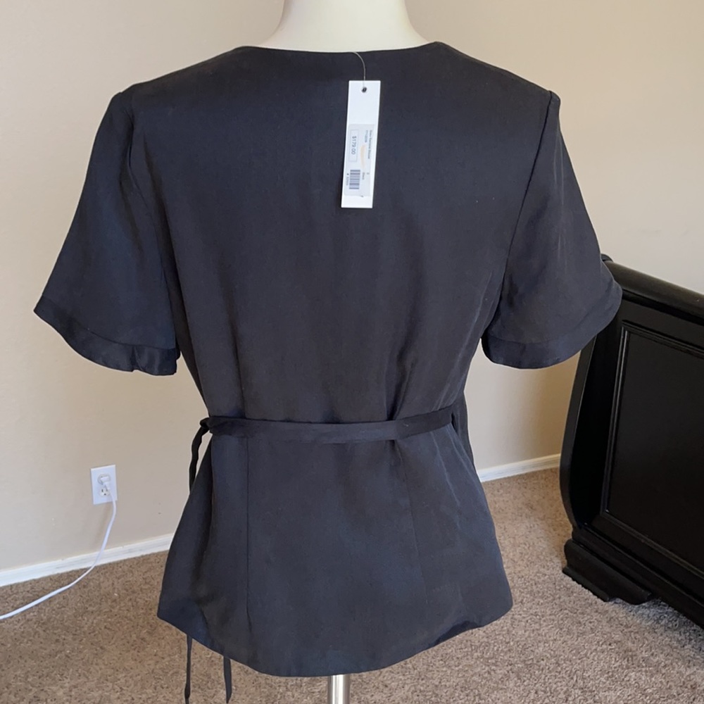 Drew Ramon Black Blouse Xsmall - Picture 4 of 5
